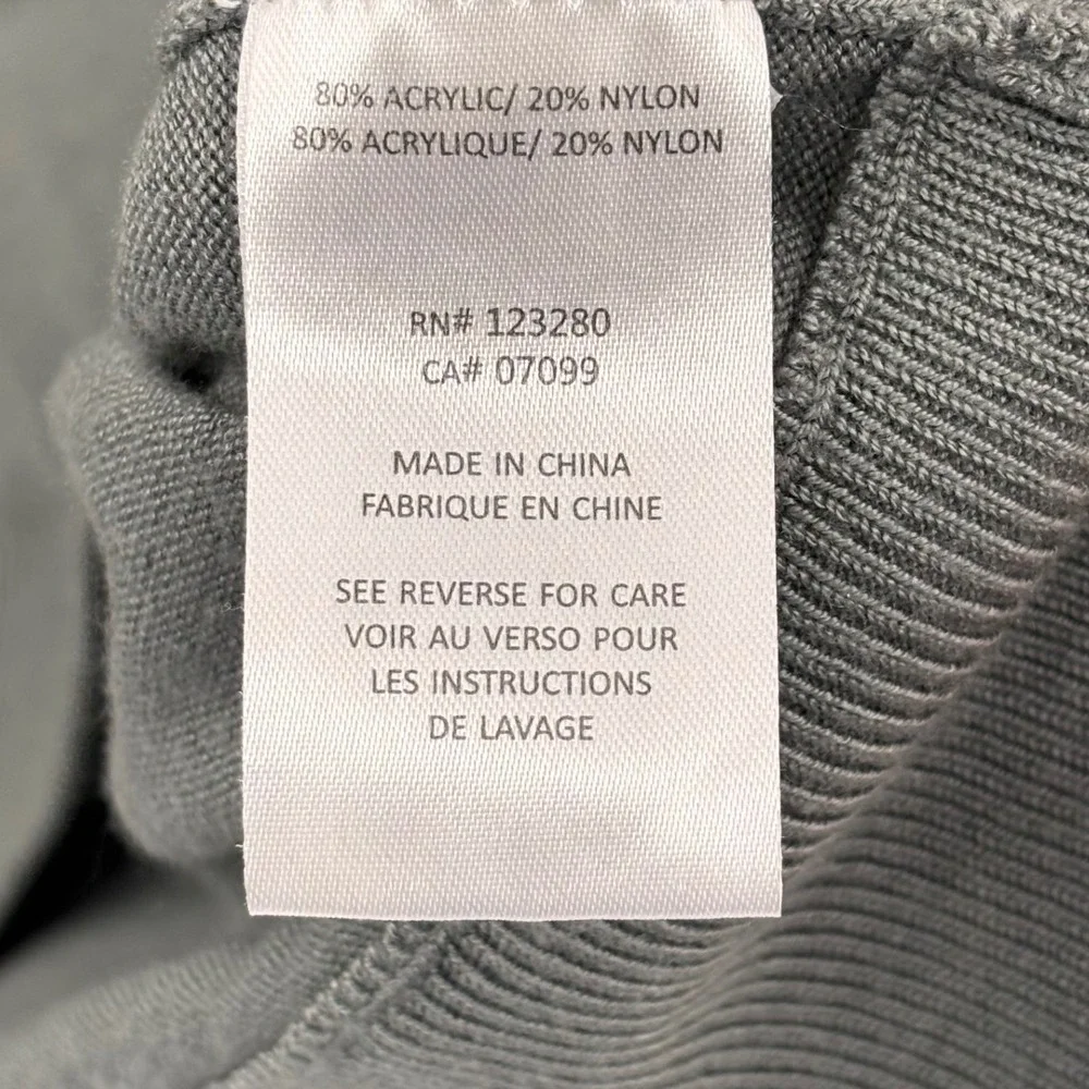 Travis Matthew Pullover‎ Sweater VNeck XL Gray Diamond Pattern